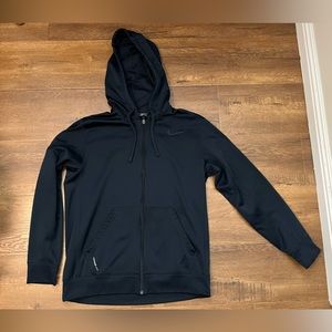 Nike Therma-Fit Fleece-lined Full-Zip Hoodie - Navy - Medium